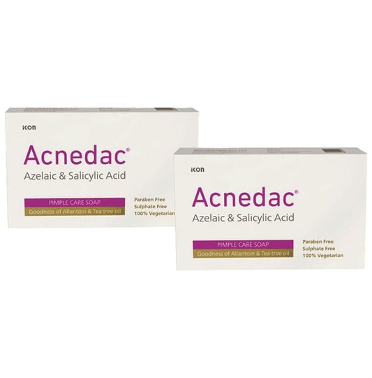 Acnedac Pimple Care Soap (75gm Each) - Classic Derma