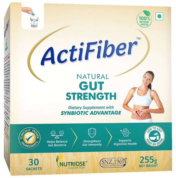ActiFiber Natural Gut Strength Sachet (8.5gm Each) - Classic Derma