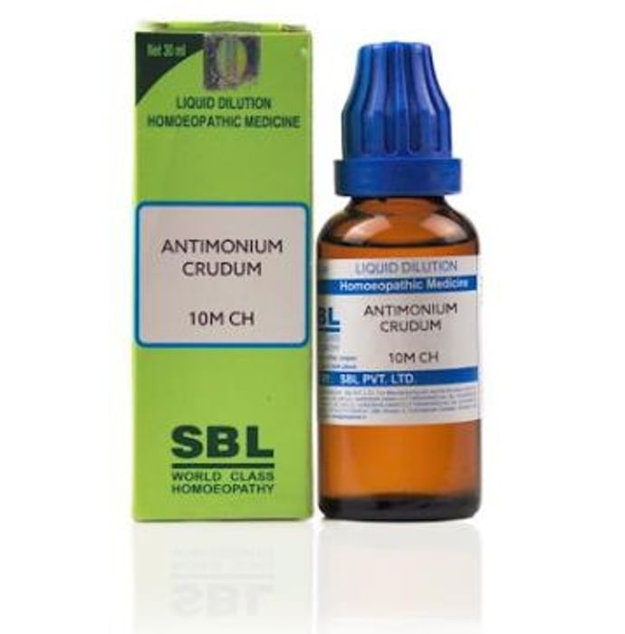 SBL Antimonium Crudum Dilution 10M CH - Classic Derma