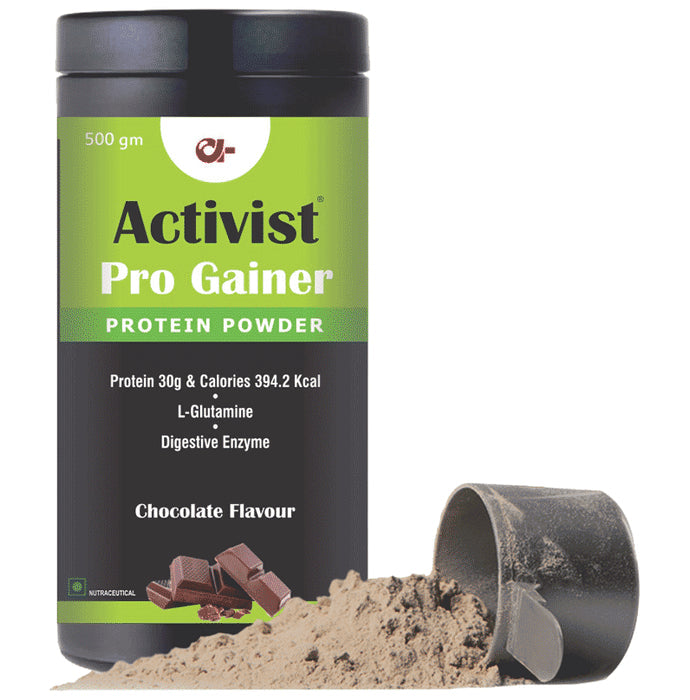 Activist Pro Gainer Protein Powder Chocolate - Classic Derma