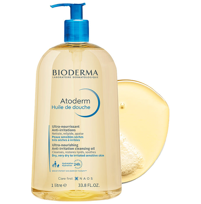 Bioderma Atoderm Huile De Douche Ultra Nourishing Anti Irritation Cleansing Oil Dry, Very Dry to Irritated Sensitive Skin