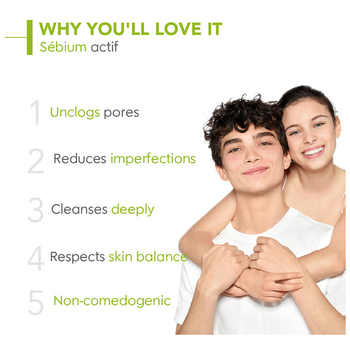 Bioderma Sebium Gel Moussant Actif Purifying Cleansing Active Foaming Gel