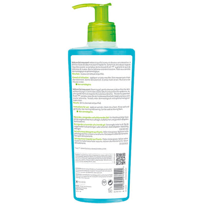 Bioderma Sebium Gel Moussant Purifying Cleansing Foaming Gel Combination to Oily Skin