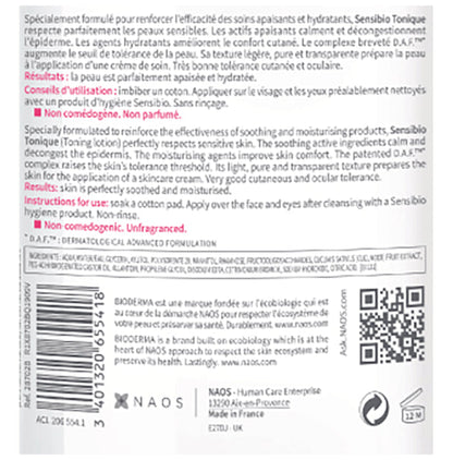 Bioderma Sensibio Tonique Lotion