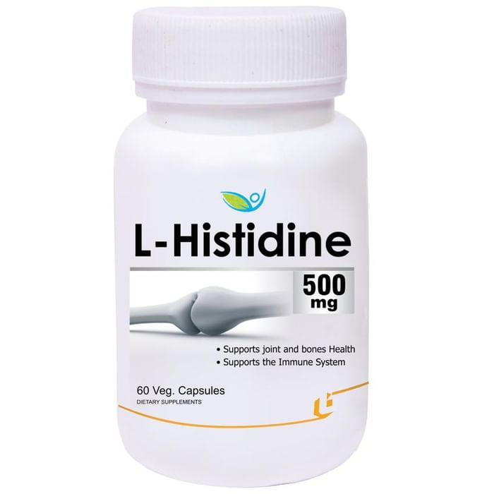 Biotrex L-Histidine 500mg Veg Capsule - Classic Derma