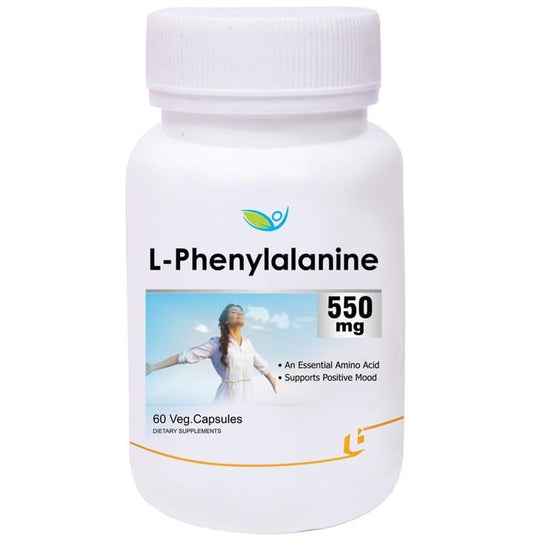 Biotrex L-Phenylalanine 550mg Veg Capsule - Classic Derma