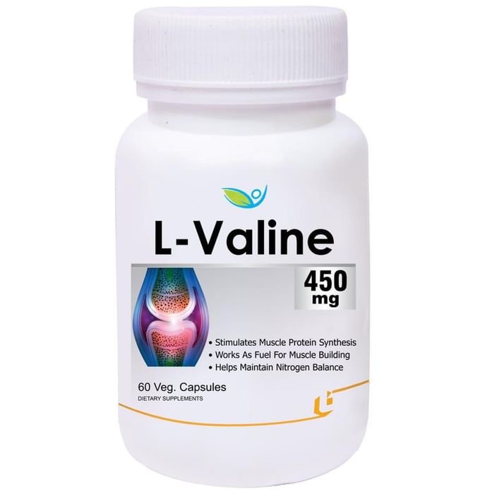 Biotrex L-Valine 450mg Veg Capsule - Classic Derma