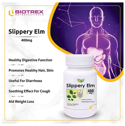 Biotrex Slippery Elm 400mg