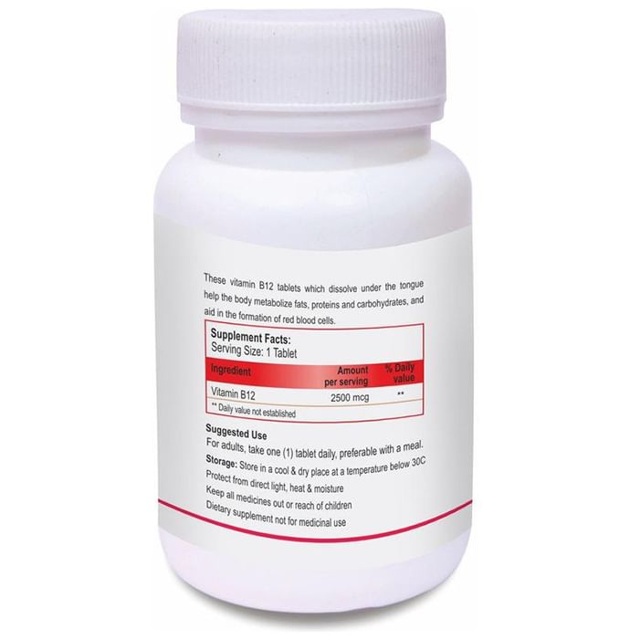 Biotrex Vitamin B12 2500mcg Tablet