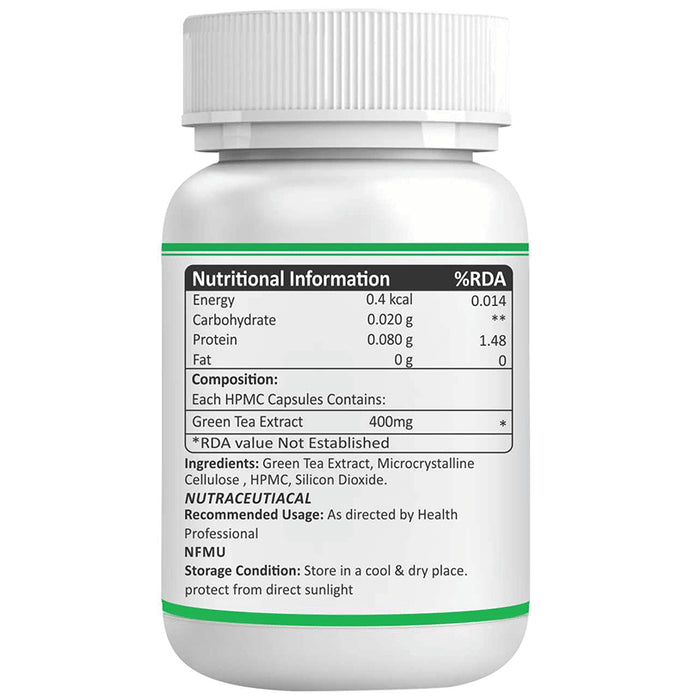 Bioven Green Tea Extract 400mg Vegetarian Capsules