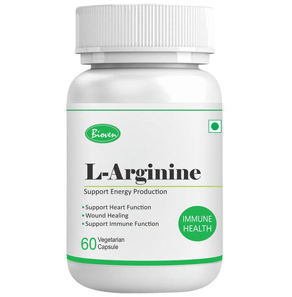 Bioven L-Arginine 500mg Vegetarian Capsule - Classic Derma