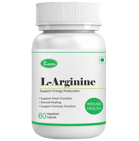 Bioven L-Arginine 500mg Vegetarian Capsule - Classic Derma