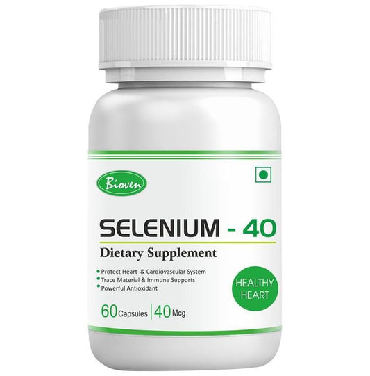 Bioven Selenium 40mcg Capsule - Classic Derma