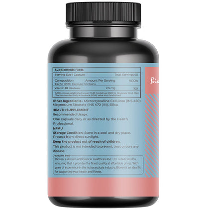 Bioven Vitamin B2 Capsule