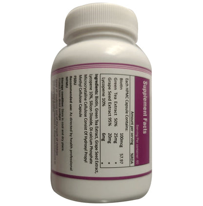 Biovis Biotin Antioxidants Vegetarian Capsule