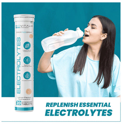 Biovitalia Organics Electrolytes Effervescent Tablet