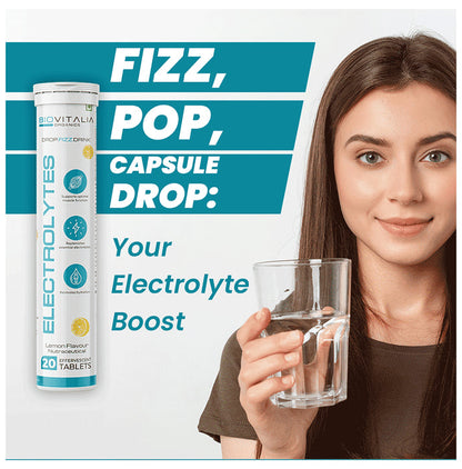 Biovitalia Organics Electrolytes Effervescent Tablet