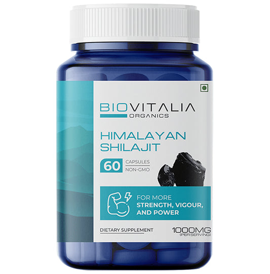 Biovitalia Organics Himalayan Shilajit 1000mg Capsule - Classic Derma