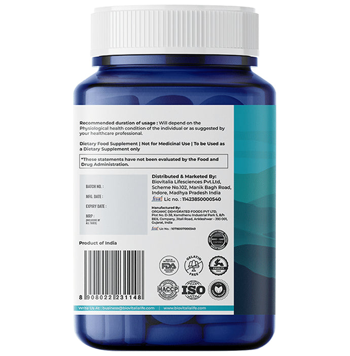 Biovitalia Organics Himalayan Shilajit 1000mg Capsule