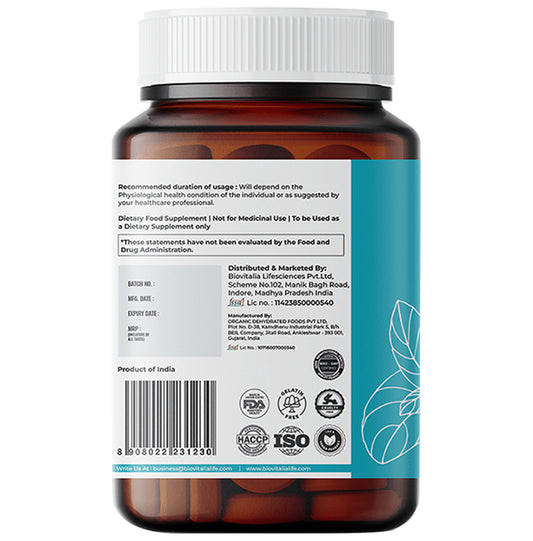 Biovitalia Organics Holy Basil 1000mg Capsule