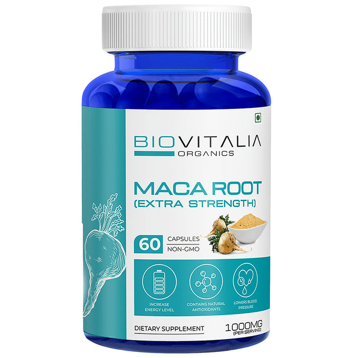 Biovitalia Organics Maca Root Capsule - Classic Derma