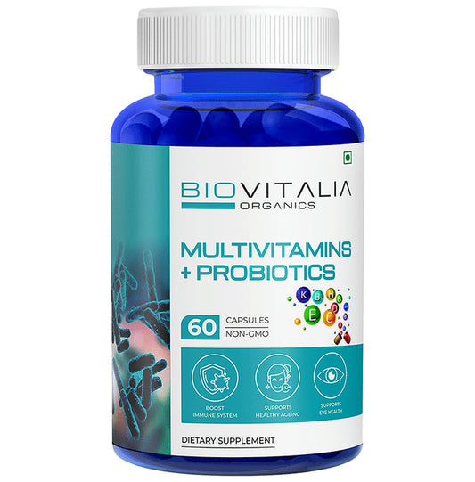 Biovitalia Organics Multivitamins+Probiotics Capsule - Classic Derma