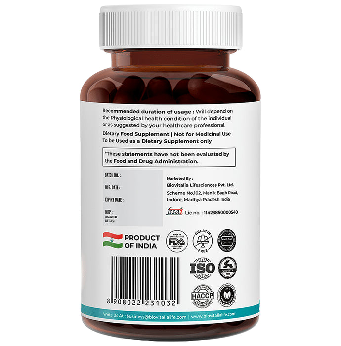 Biovitalia Organics Neem 1000mg Capsule