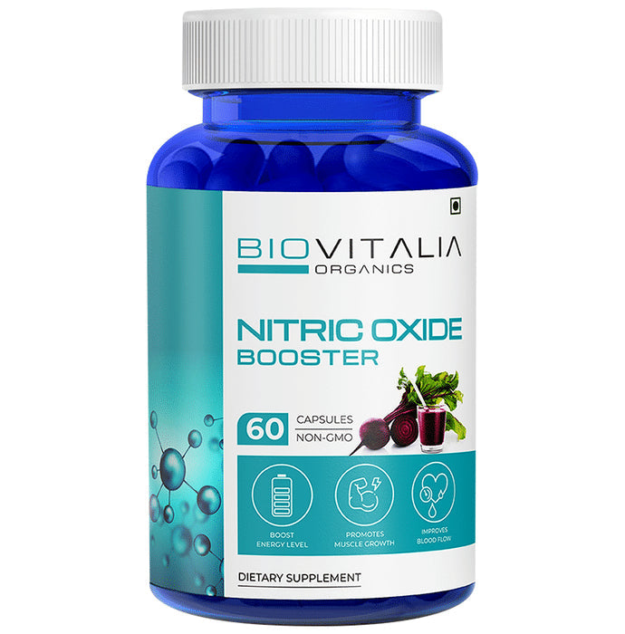 Biovitalia Organics Nitric Oxide Booster Capsule - Classic Derma