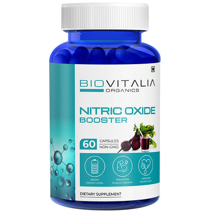 Biovitalia Organics Nitric Oxide Booster Capsule - Classic Derma