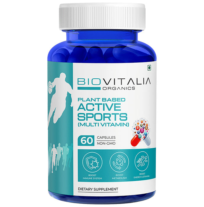 Biovitalia Organics Plant Based Active Sports Capsule - Classic Derma