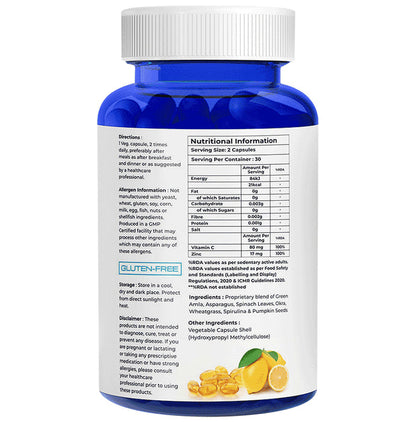 Biovitalia Organics Vitamin C + Zinc Capsule