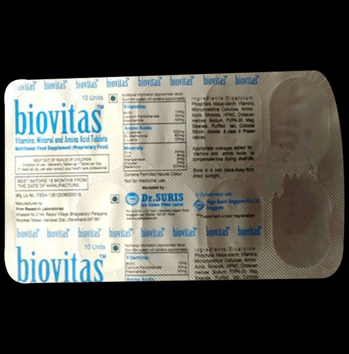 Biovitas Tablet - Classic Derma