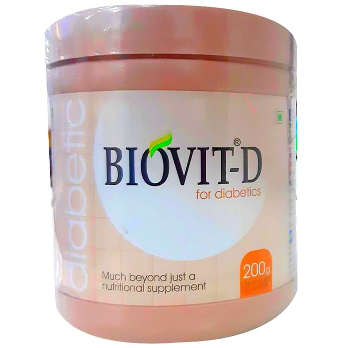Biovit-D Powder | Nutritional Supplement for Diabetics | Flavour Chocolate - Classic Derma
