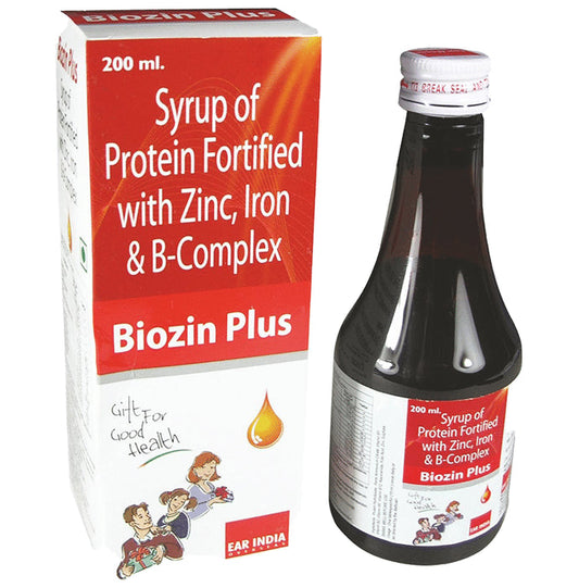 Biozin Plus Syrup - Classic Derma