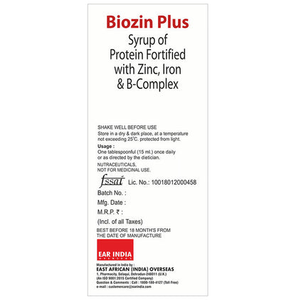 Biozin Plus Syrup