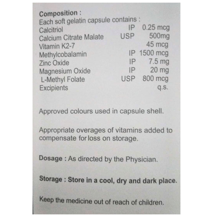 Bipcal K27 Soft Gelatin Capsule
