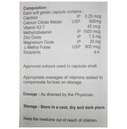 Bipcal K27 Soft Gelatin Capsule