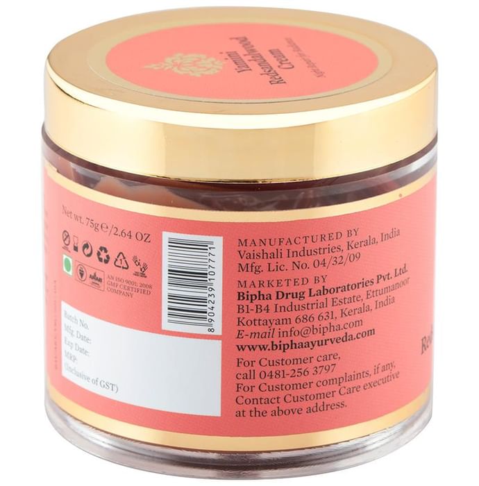 Bipha Ayurveda Yamini Redsandalwood Cream