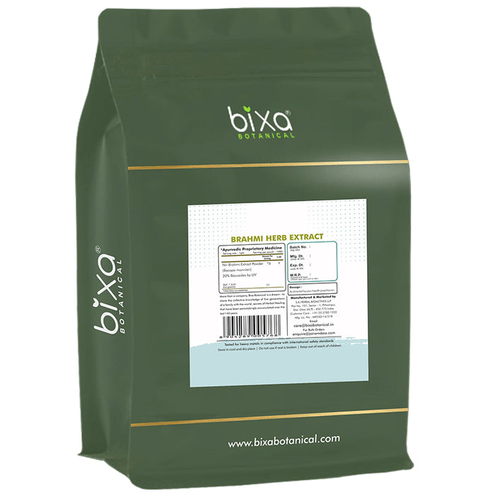 Bixa Botanical Brahmi Herb Extract Powder 20% Bacosides