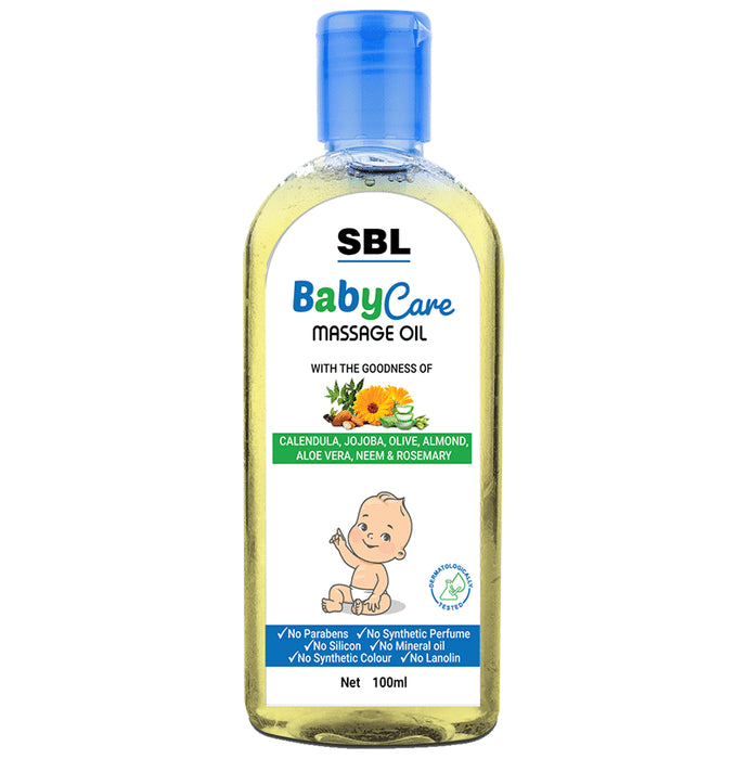 SBL Baby Care Massage Oil - Classic Derma