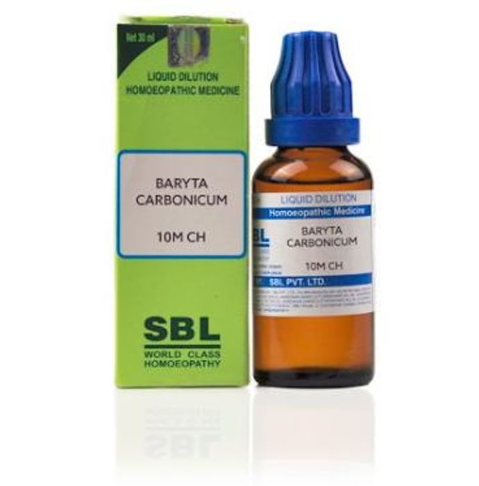 SBL Baryta Carbonicum Dilution 10M CH - Classic Derma