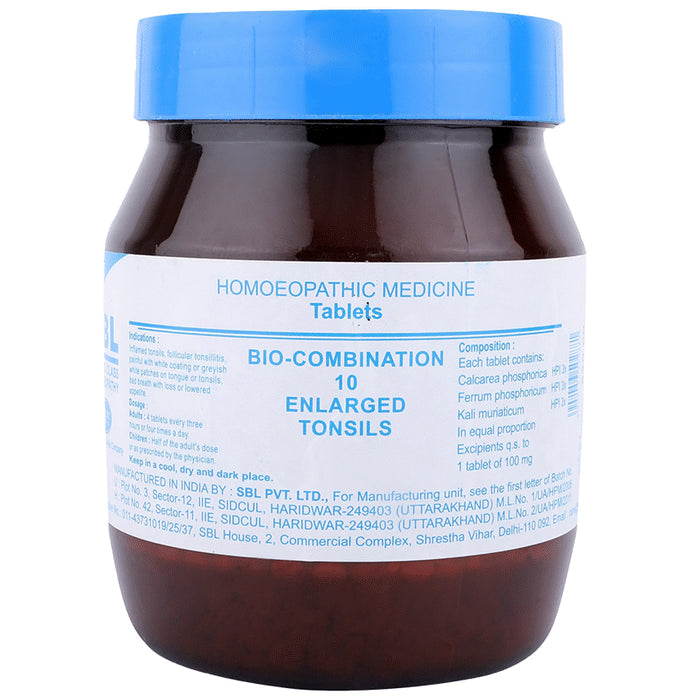 SBL Bio-Combination 10 Tablet - Classic Derma