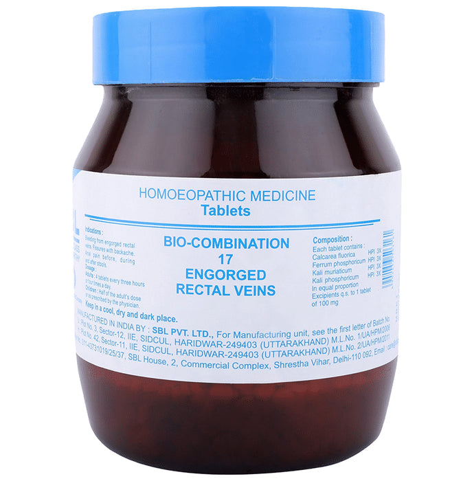 SBL Bio-Combination 17 Tablet - Classic Derma