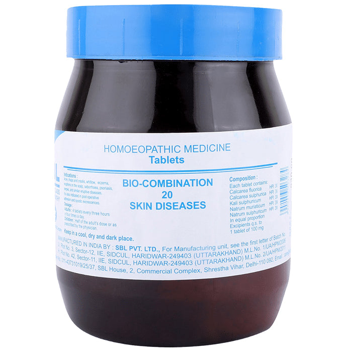SBL Bio-Combination 20 Tablet - Classic Derma