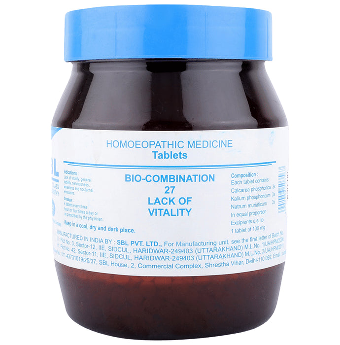 SBL Bio-Combination 27 Tablet - Classic Derma