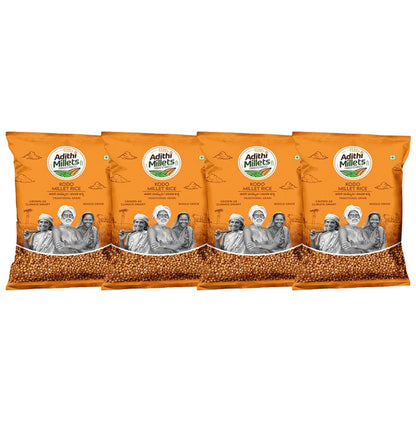 Adithi Millets Kodo Millet Rice (500gm Each) - Classic Derma