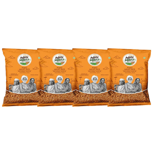 Adithi Millets Kodo Millet Rice (500gm Each) - Classic Derma