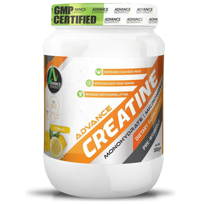 Advance Nutratech Creatine Monohydrate Powder Lemon - Classic Derma