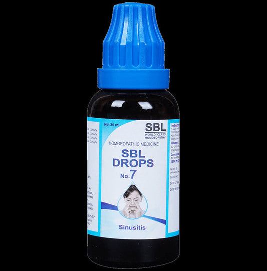 SBL Drops No. 7 (For Sinusitis) - Classic Derma