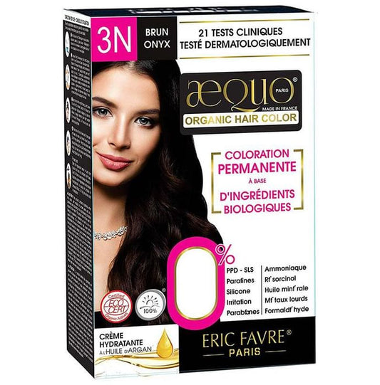 Aequo Organic Hair Color Dark Brown 3N - Classic Derma